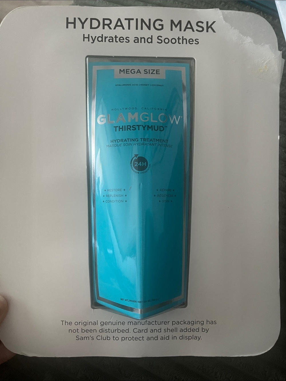GLAMGLOW Thirstymud Hydrating Mask - Aqua Blue Tube